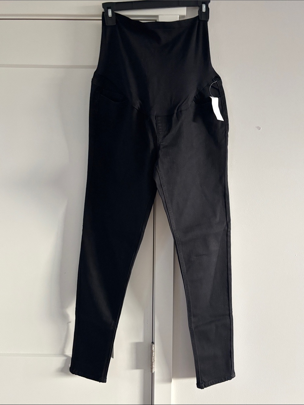 Time and Tru Black Maternity Leggings - High Waist